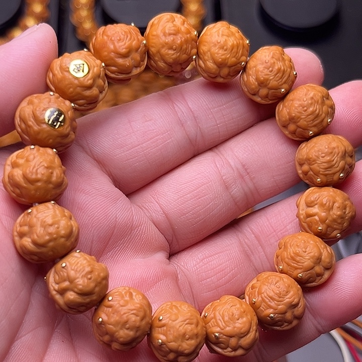 猴头核桃吊坠金蟾王