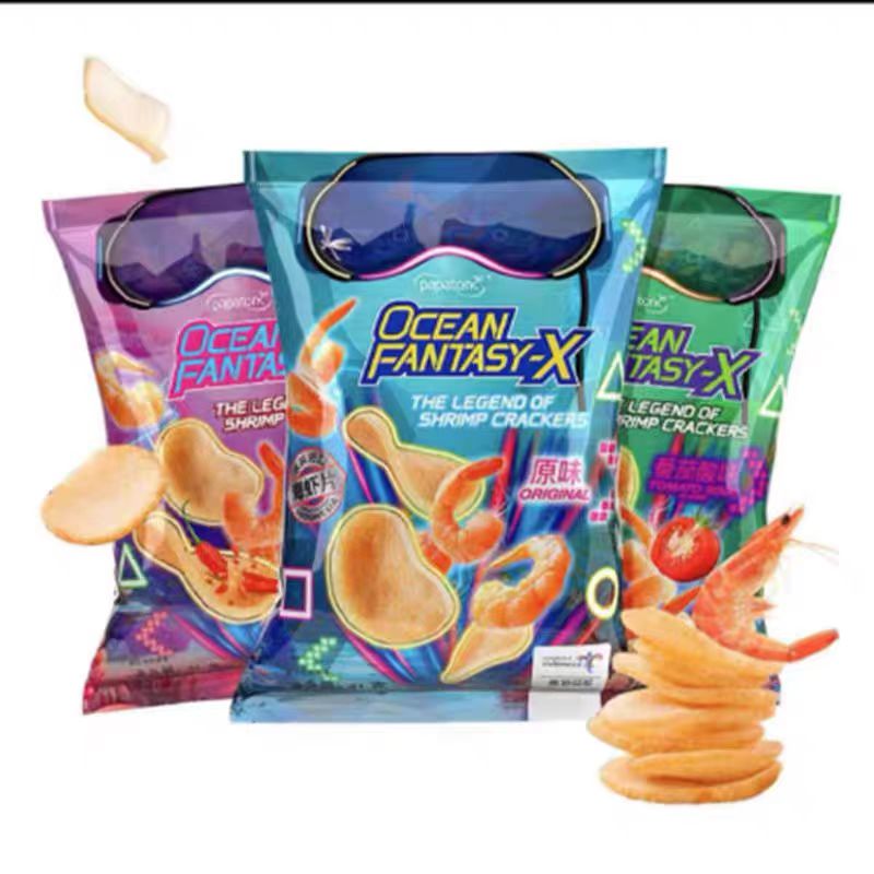 【至25-12-02】印尼进口 啪啪通虾片（原味/麻辣烫味/番茄酸味)41g*3