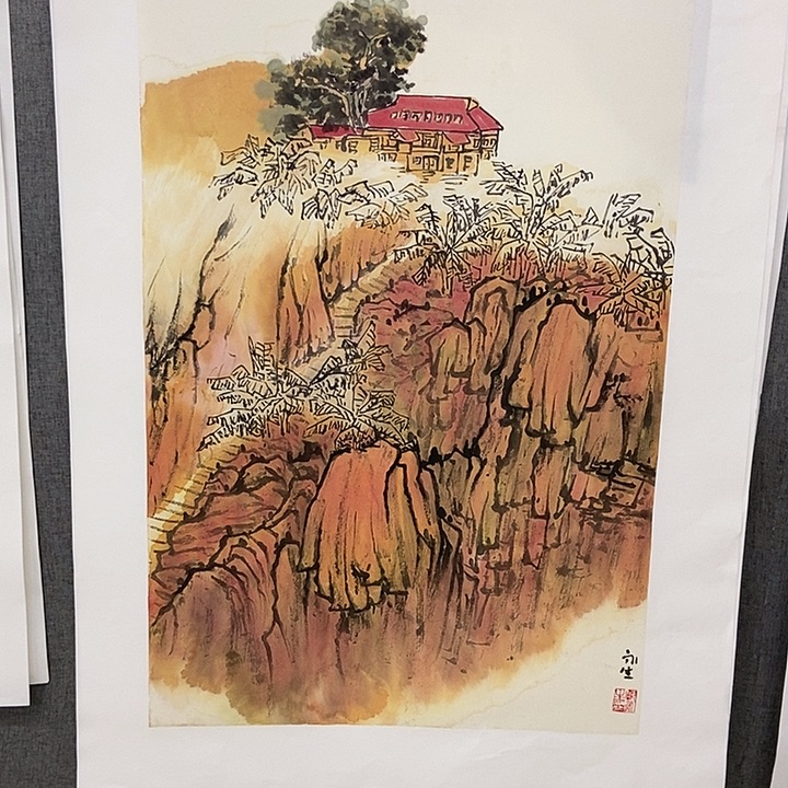 国画手寫手繪作品222