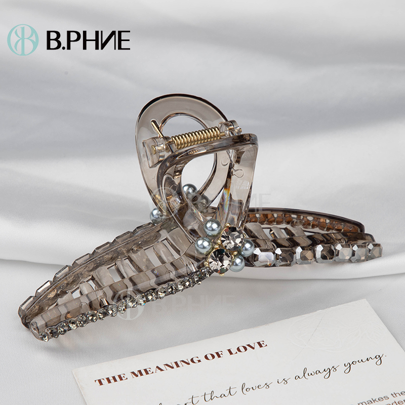 B.【贝菲】大号茶色抓夹