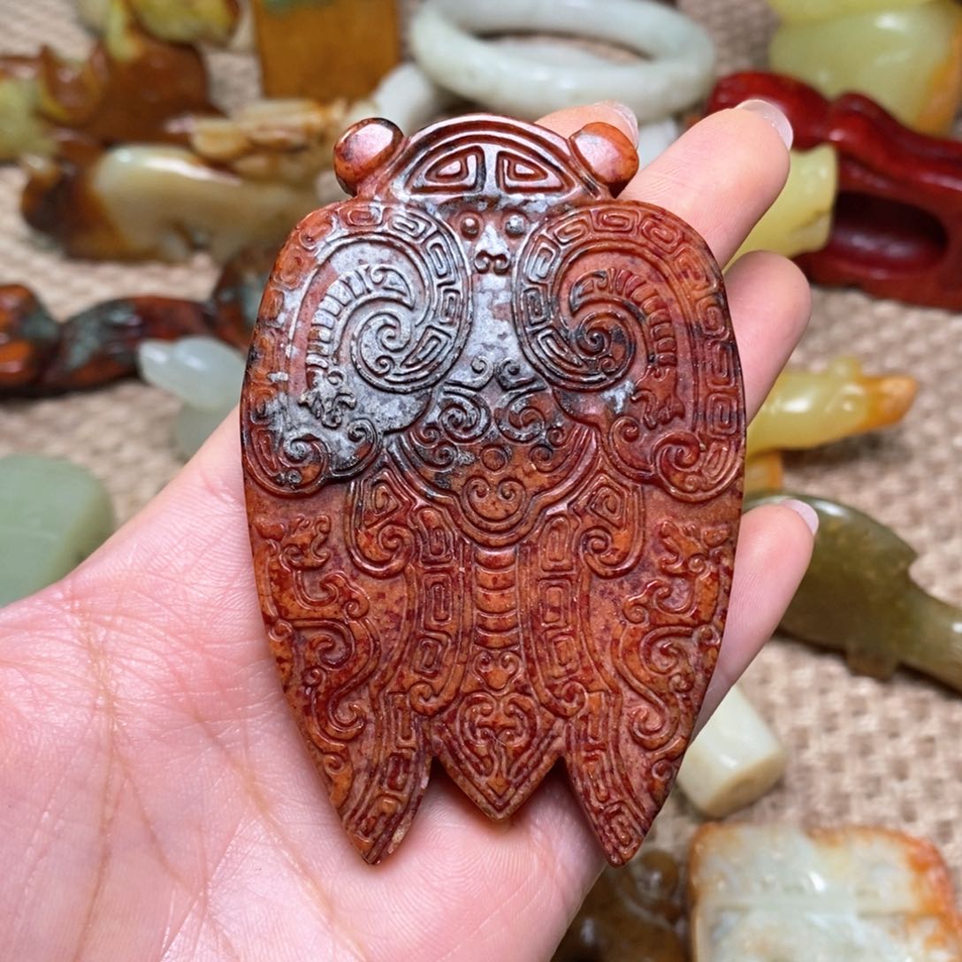 白玉菩提吊坠白玉菩提白玉菩提摆件