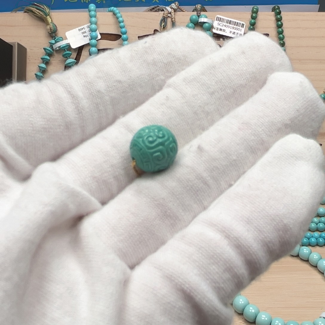 绿松石雕刻未镶嵌