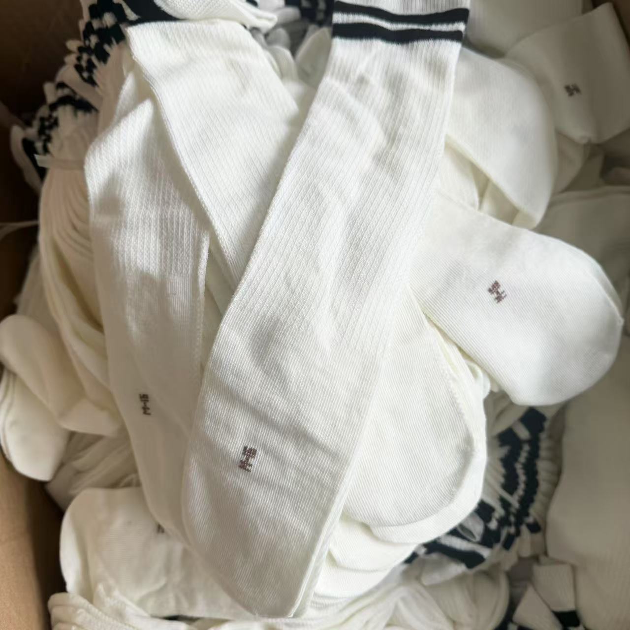 发3双 夏季儿童网眼小腿袜