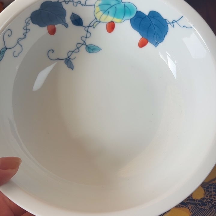 瓷S60有田烧汤钵啦啦啦啦