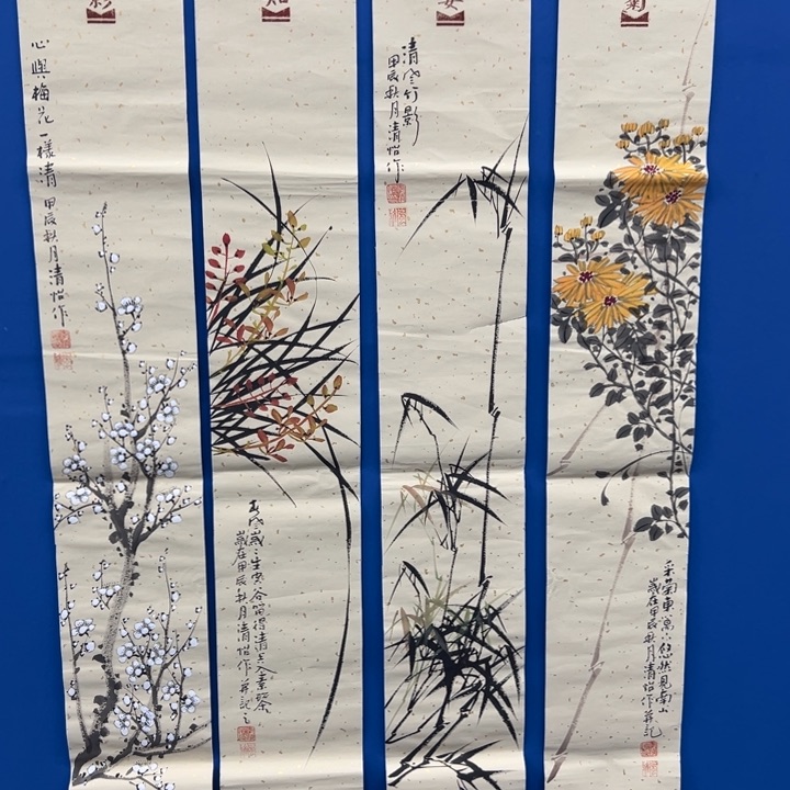 国画纯手绘字画国画宣纸