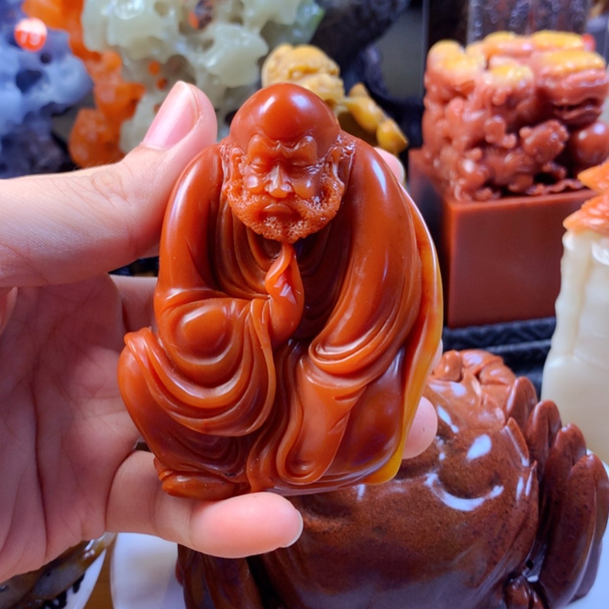 【闪购商品】寿山石叶*寿山石纯手工雕刻