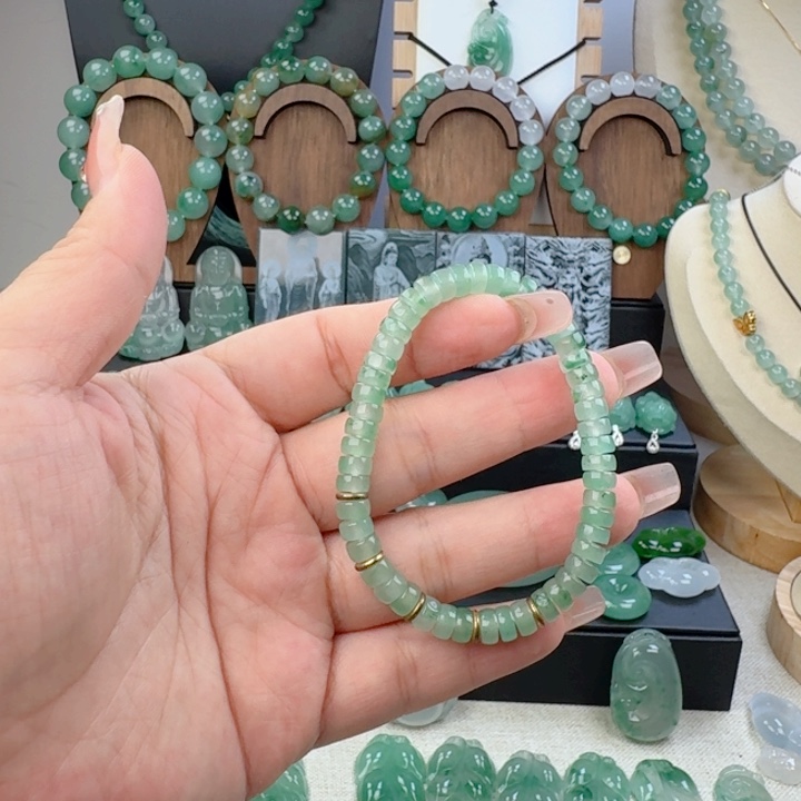 石英质玉手链未镶嵌