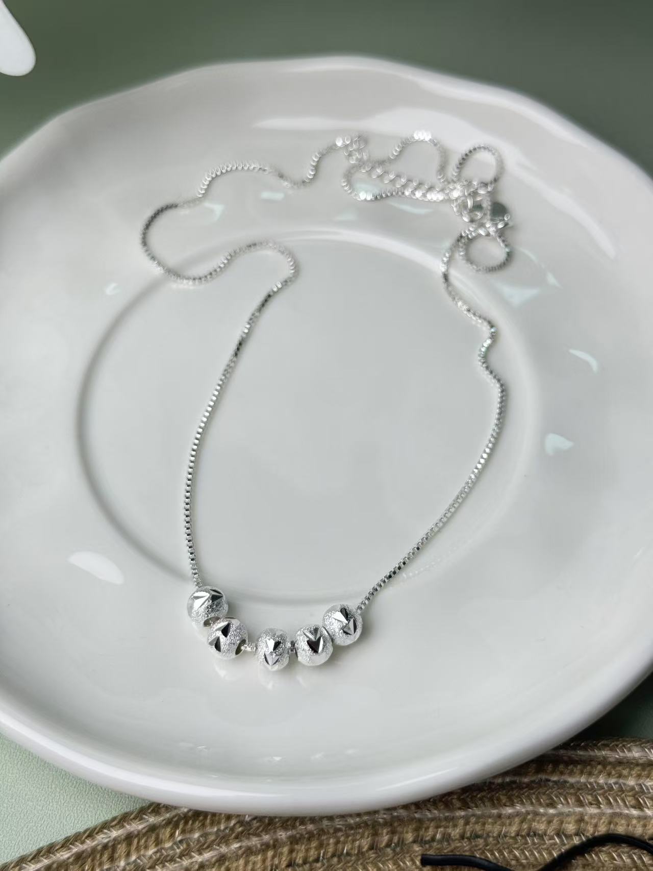 坠链均足银 足银项链（仓库清货）z70