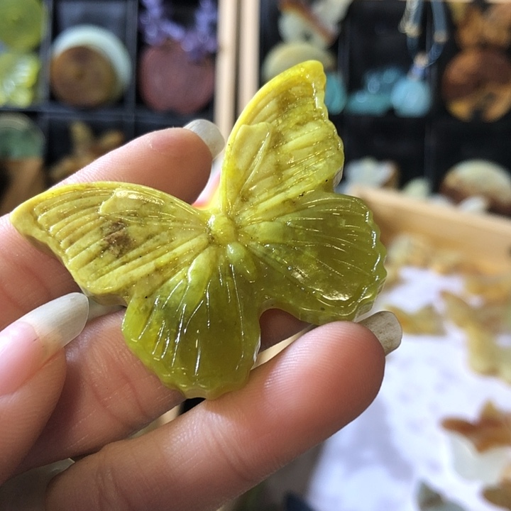 岫玉未镶嵌岫玉挂件