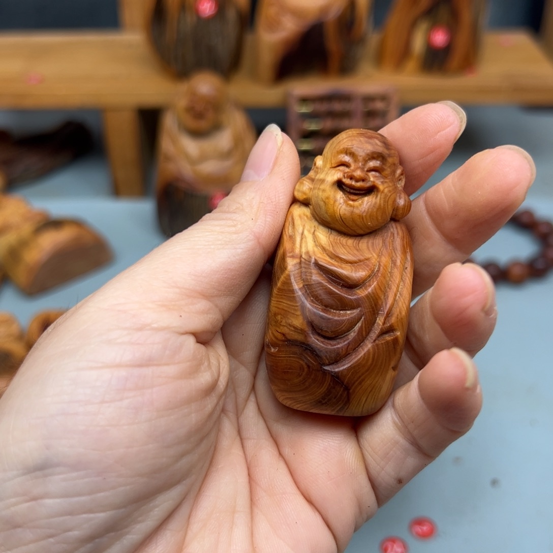 柏木崖柏木摆件手把件87