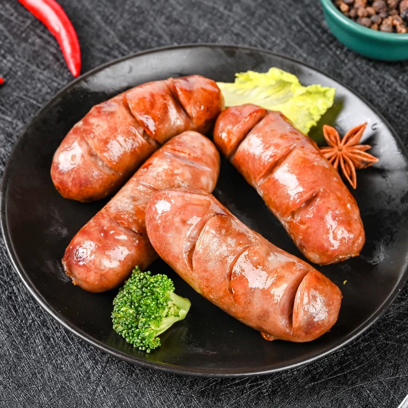 现做猪肉肠5斤，原味，黑胡椒，各2.5斤，双节福利