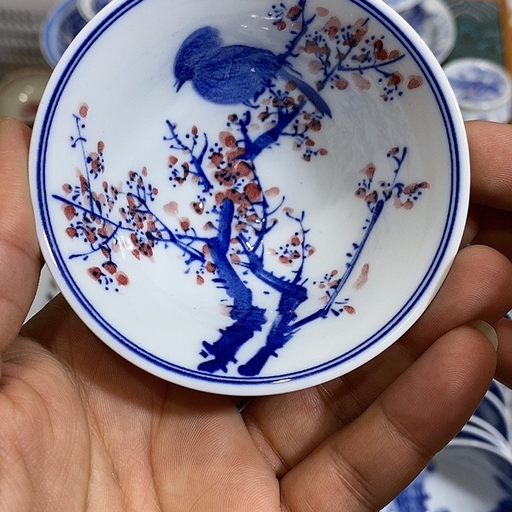 陶摆件景德镇陶瓷主人杯1233