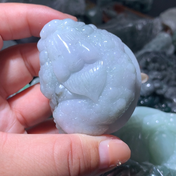 翡翠未镶嵌颈饰保真天然A货翡翠