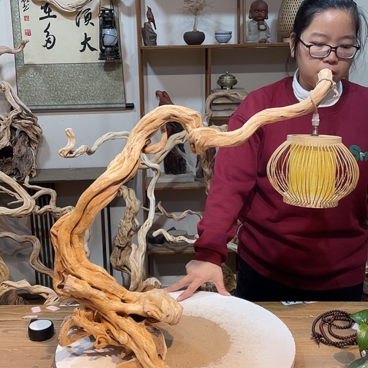 木杜鹃根根艺摆件6