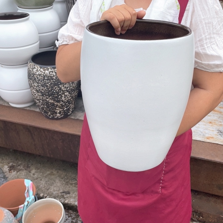 紫砂花盆口22高33正品正品