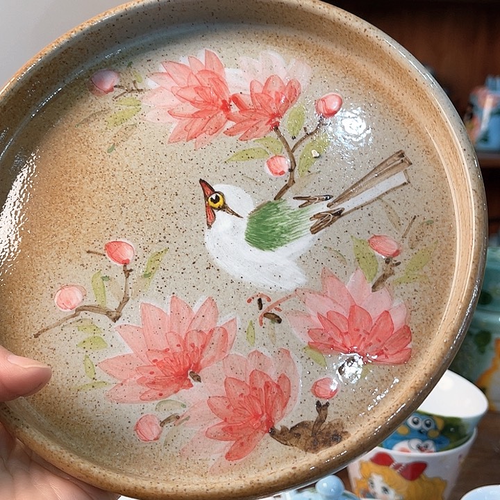 陶景德镇釉下手绘陶瓷 