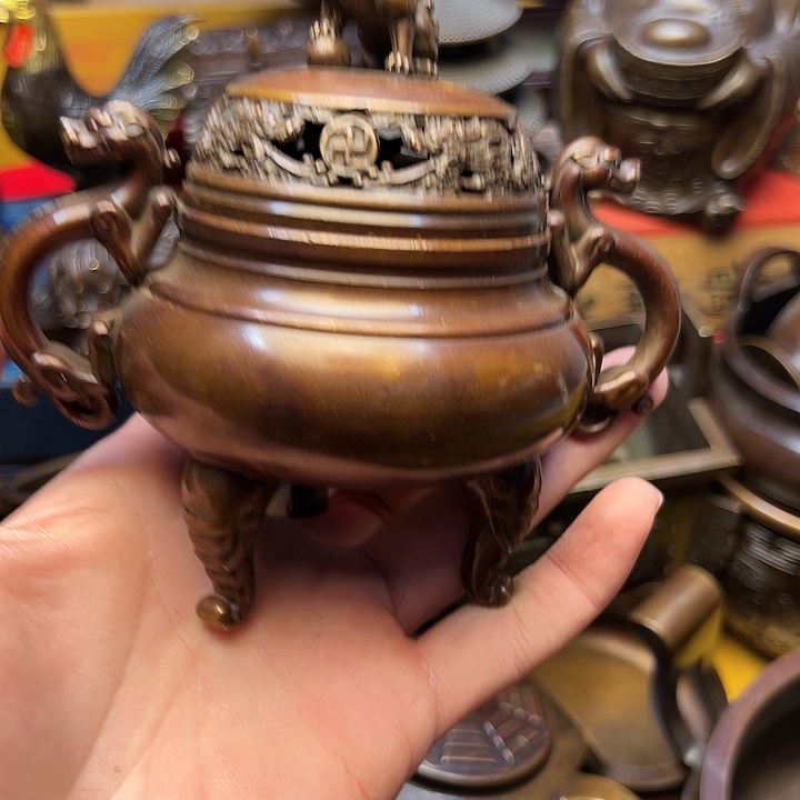 精美铜器摆件下单