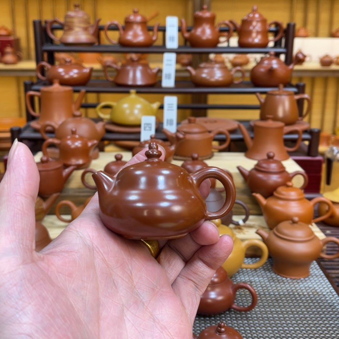 紫砂茶壶潮州手拉壶