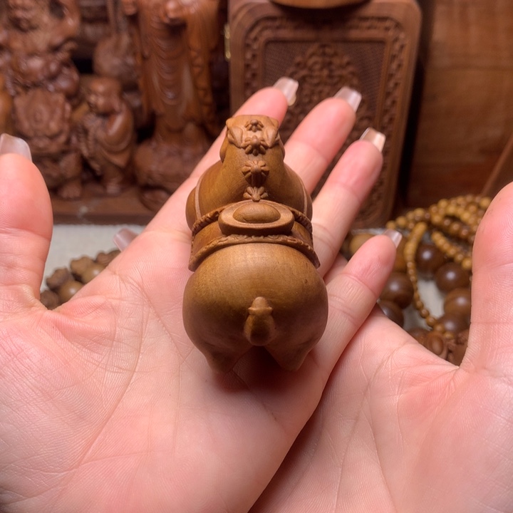 檀香木其他老山檀香手把件