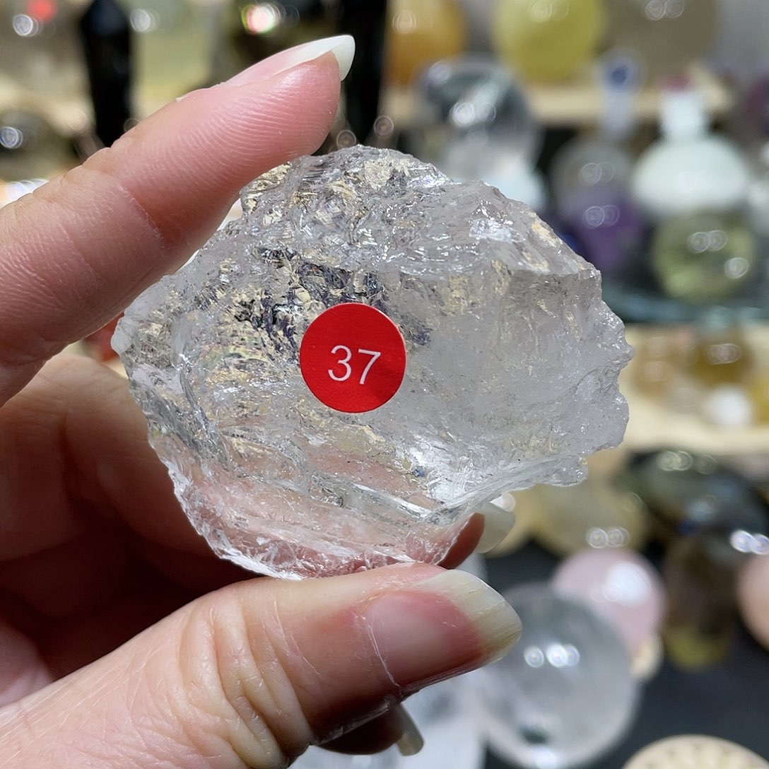 水晶珠宝半成品未镶嵌37爆彩