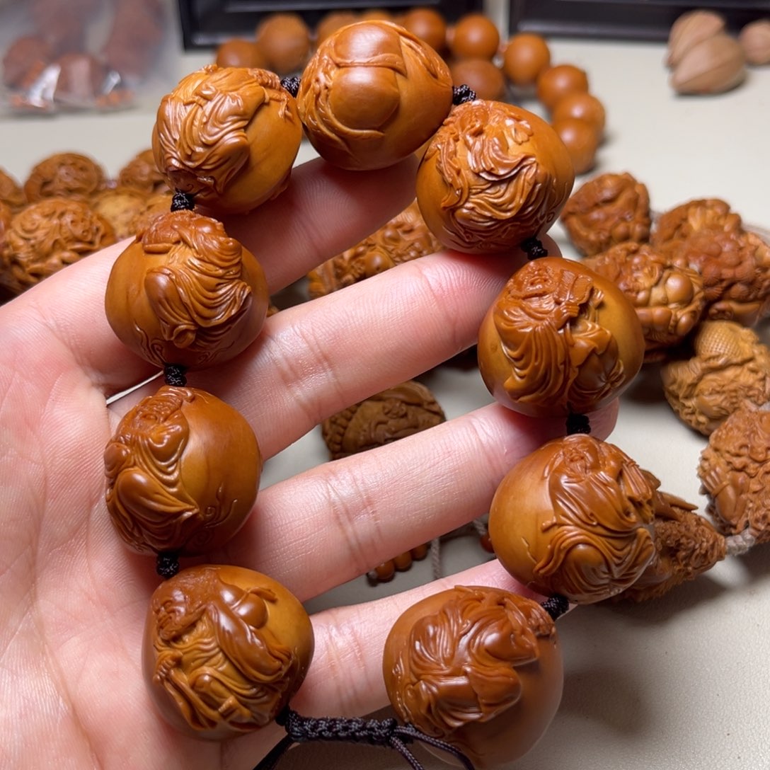 罗****橄榄核手串橄榄核