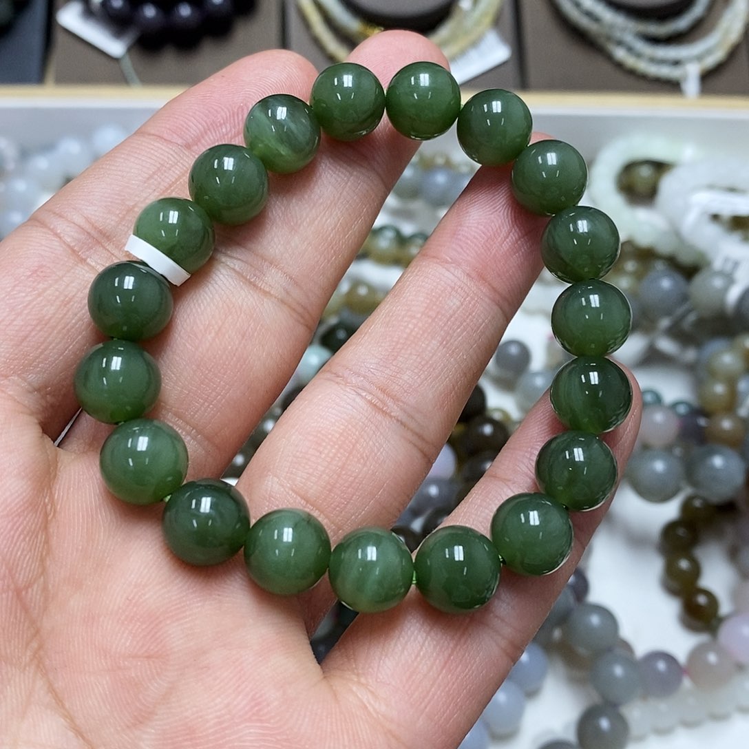 和田玉手链未镶嵌