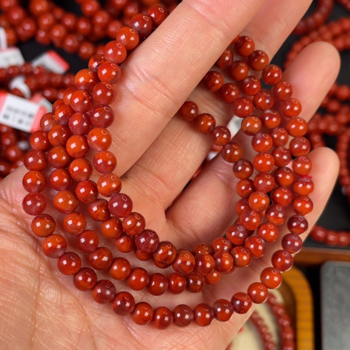 【闪购商品】南红玛瑙手链未镶嵌