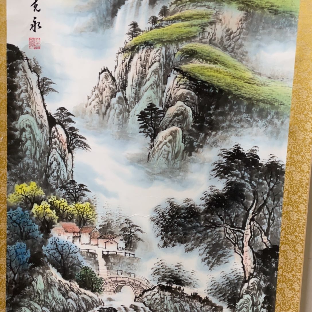 国画老师手笔手绘作品n