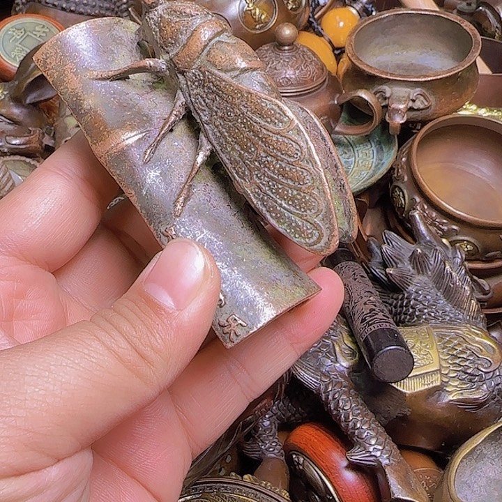 铜器办公室茶室摆件