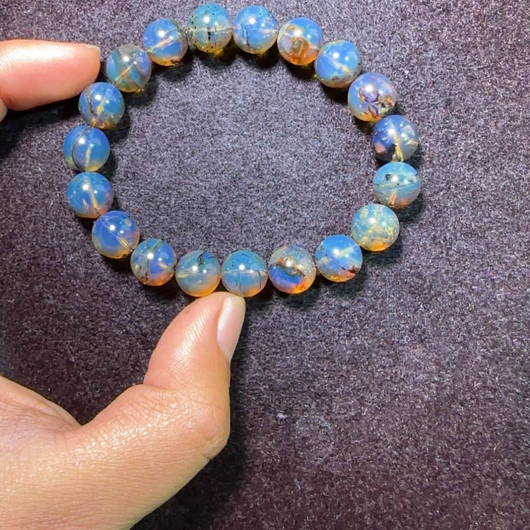 琥珀未镶嵌手镯琥珀