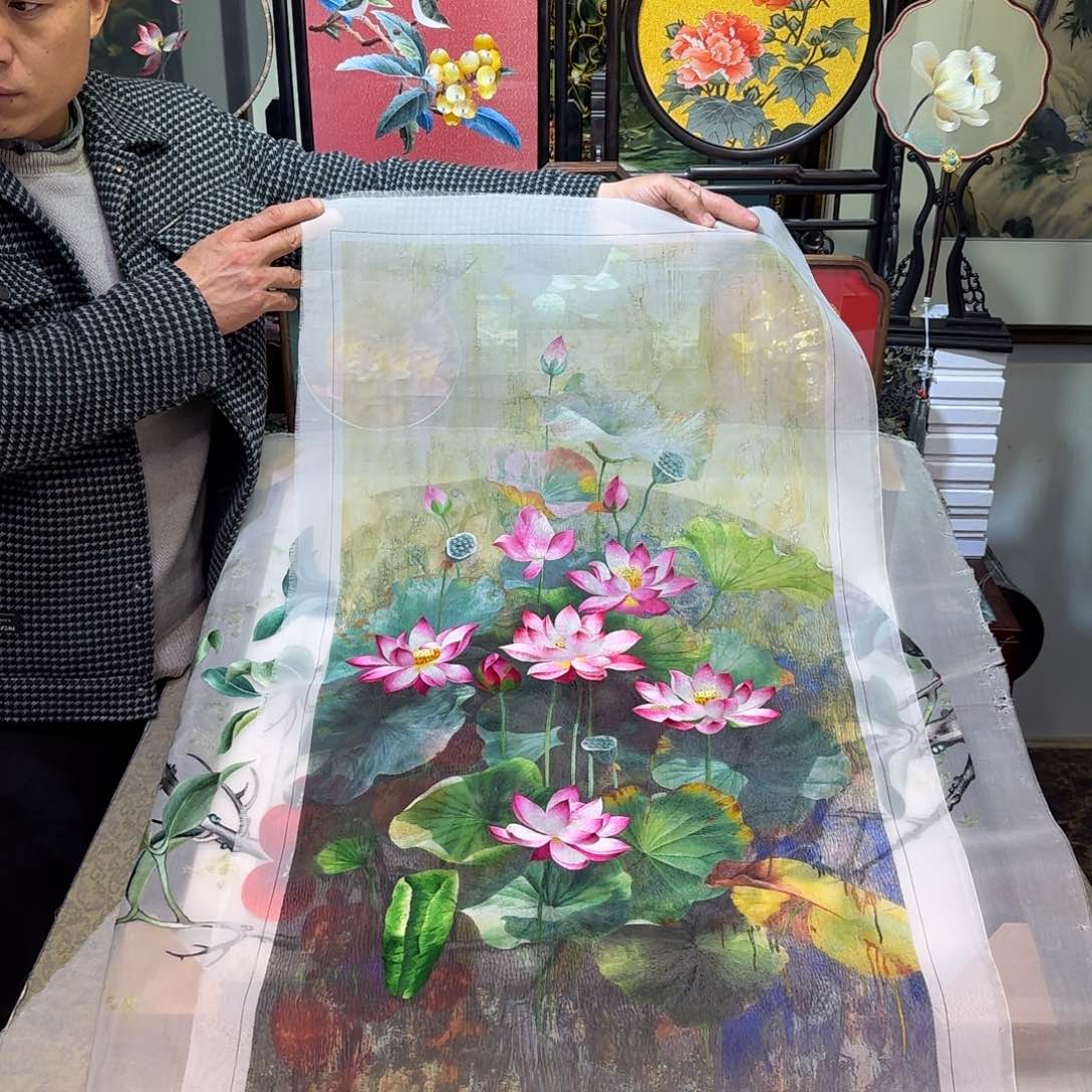 刺绣刺绣工艺精湛