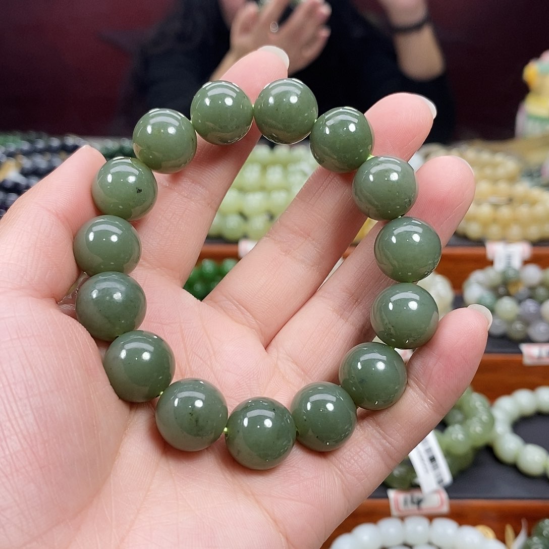 和田玉手链未镶嵌