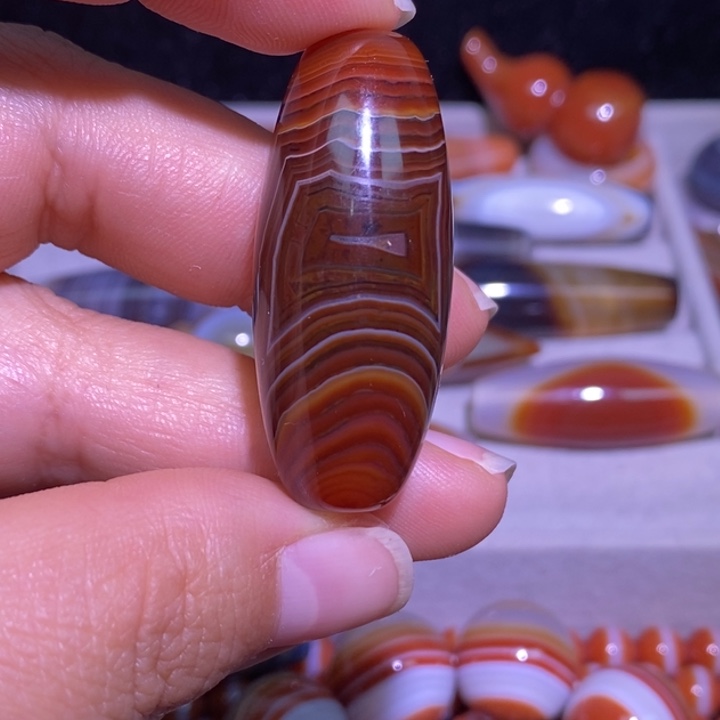 玛瑙/玉髓未镶嵌颈饰