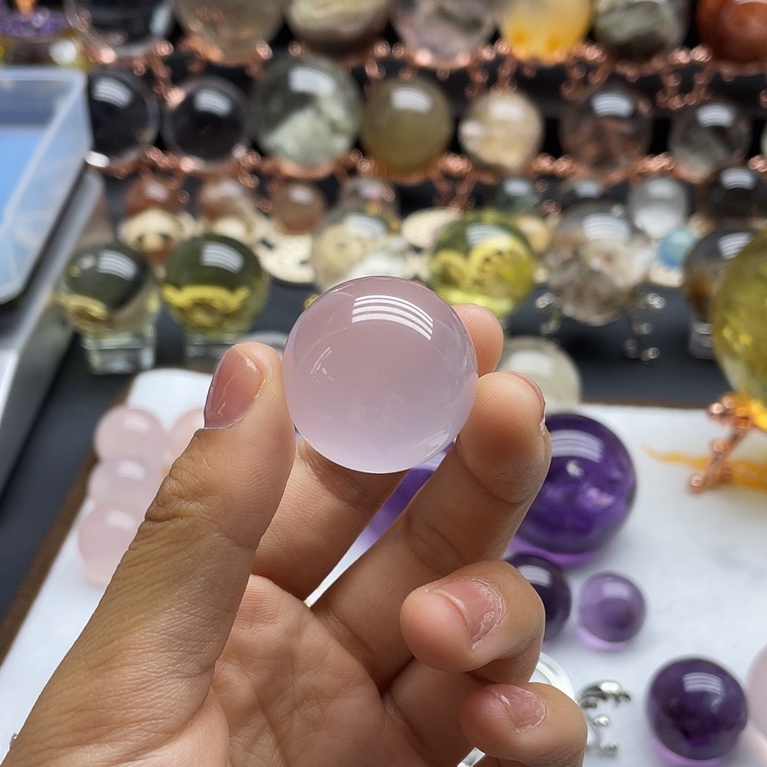 水晶珠宝半成品未镶嵌