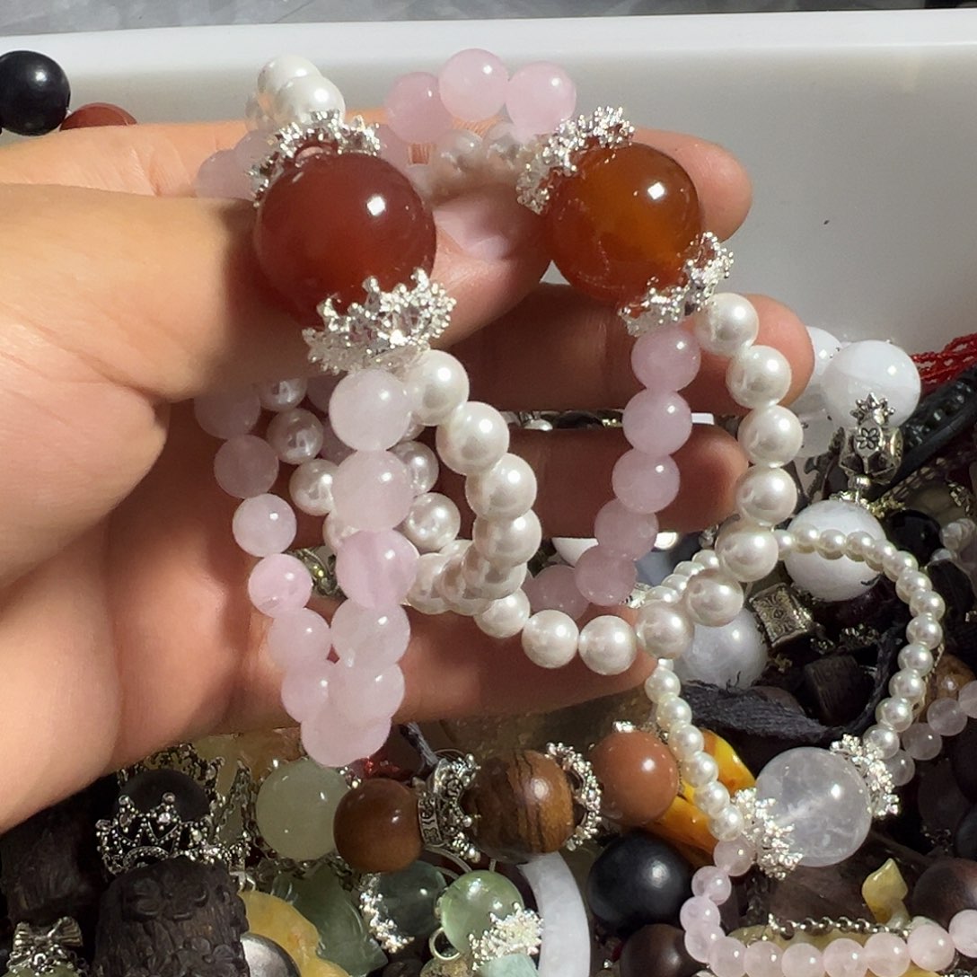 水晶未镶嵌手链水晶手链