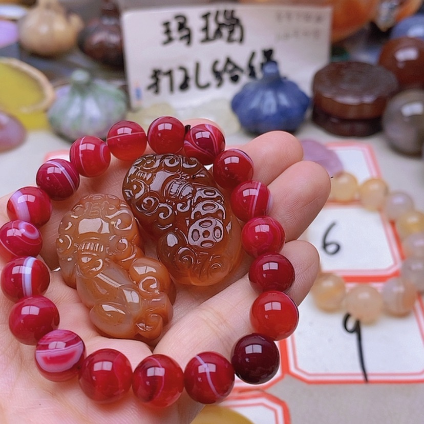 【闪购商品】未镶嵌玛瑙/玉髓珠宝半成品碧**?
