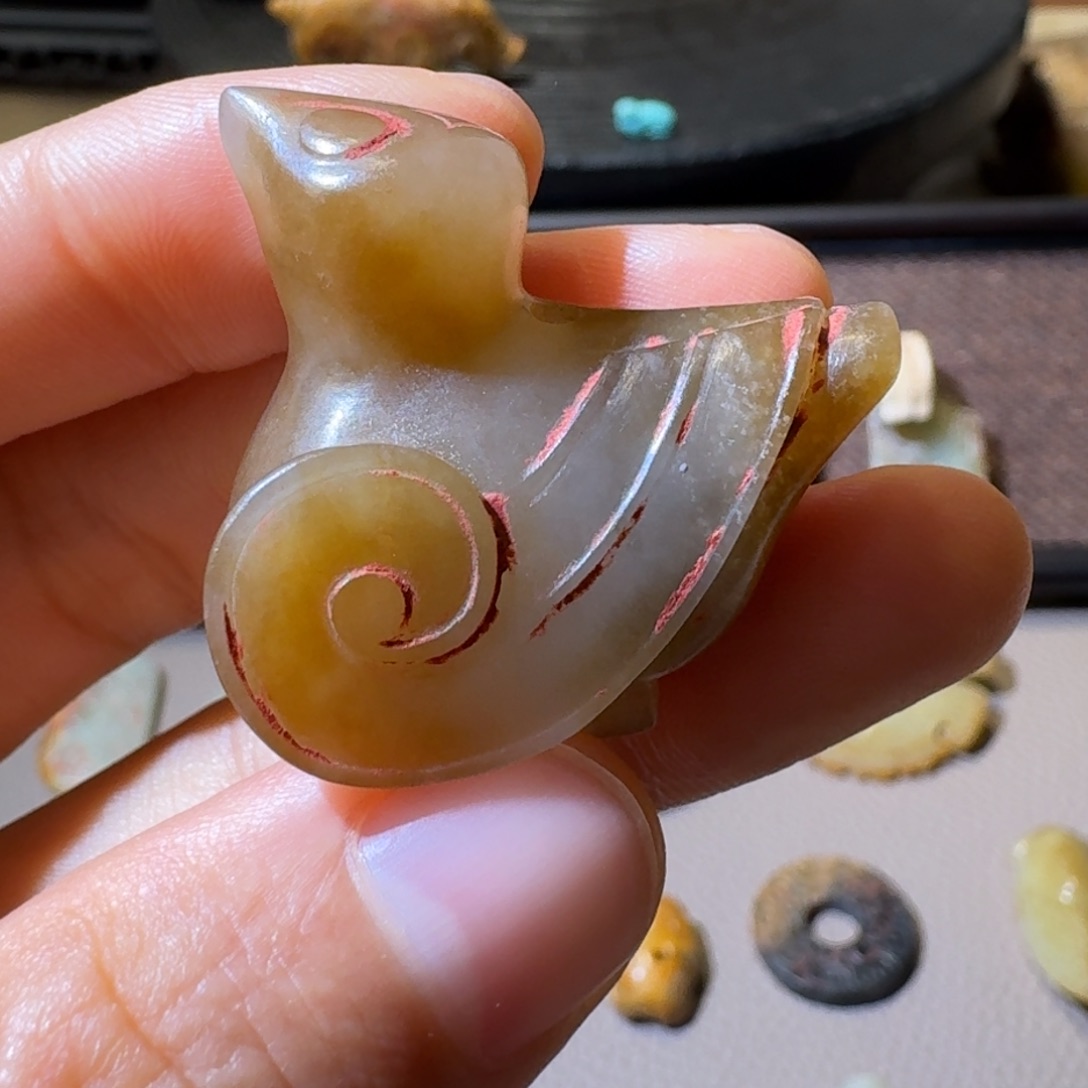 和田玉挂件未镶嵌遵**道