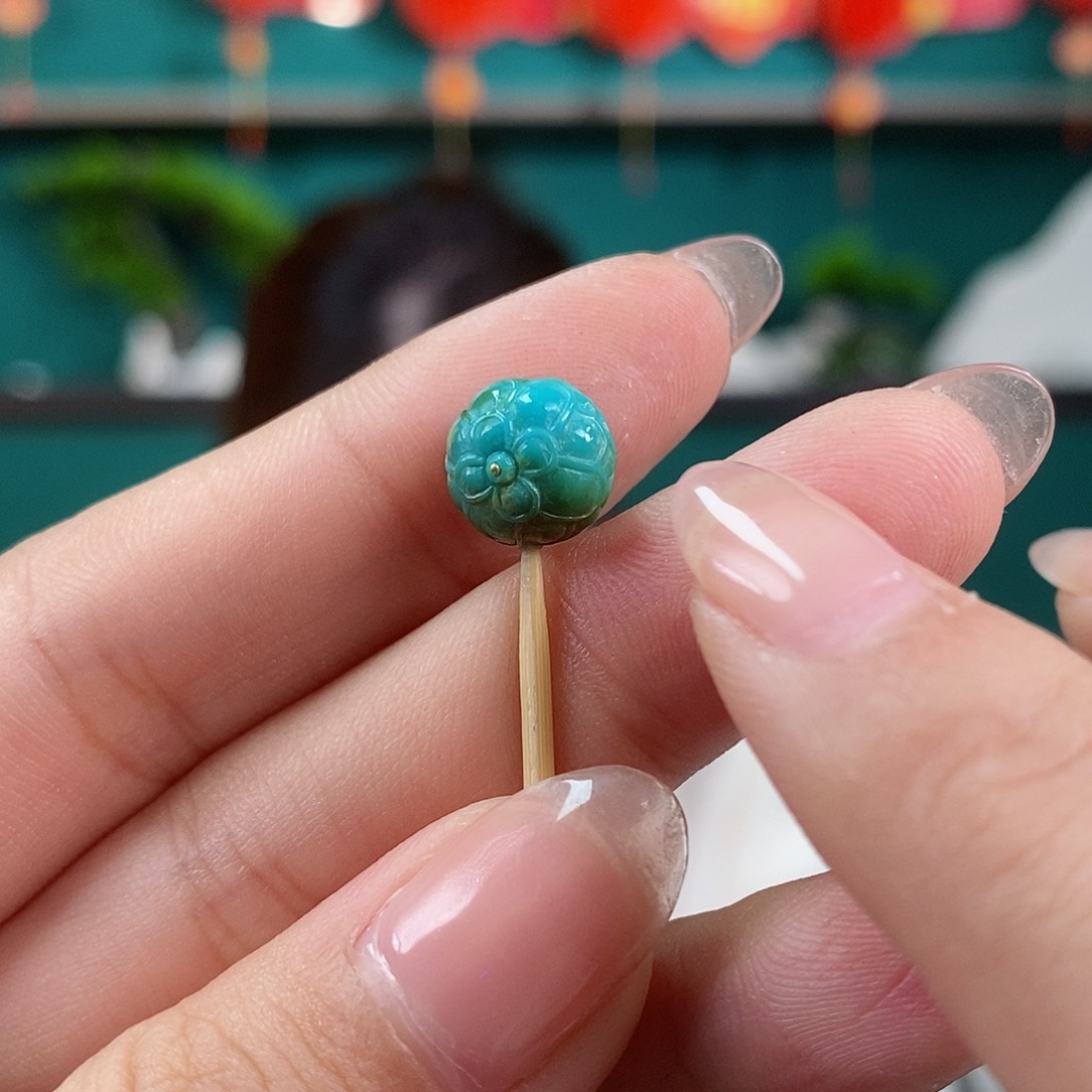 绿松石珠宝奇石未镶嵌