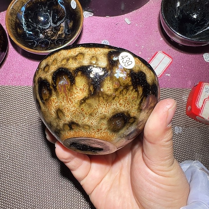 茶盏建窑建盏茶器439