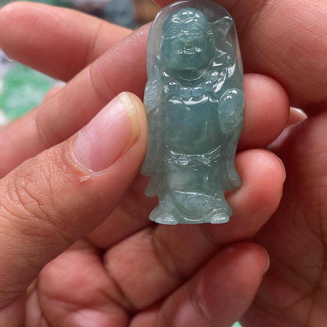 颈饰未镶嵌翡翠翡玉缘翡翠