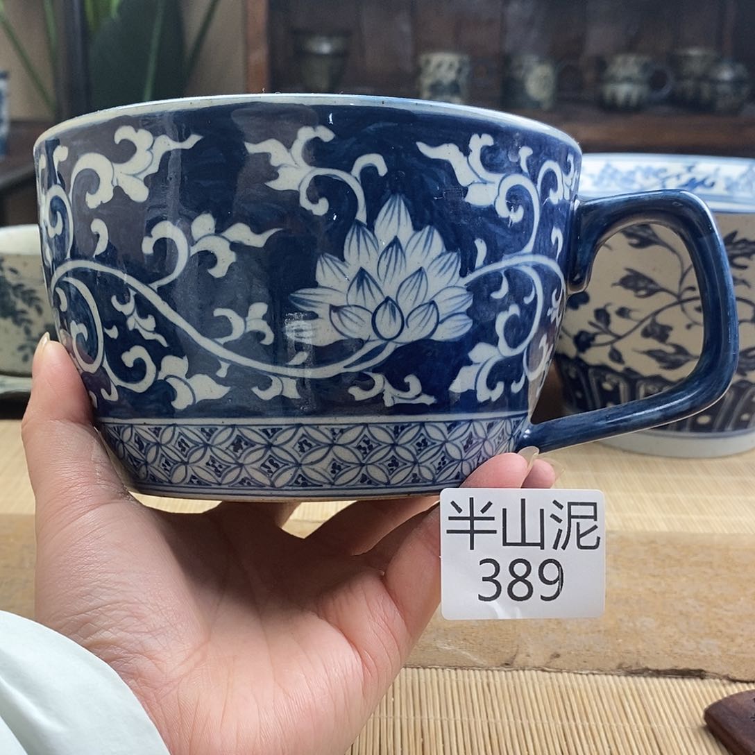 手工手绘青花陶瓷