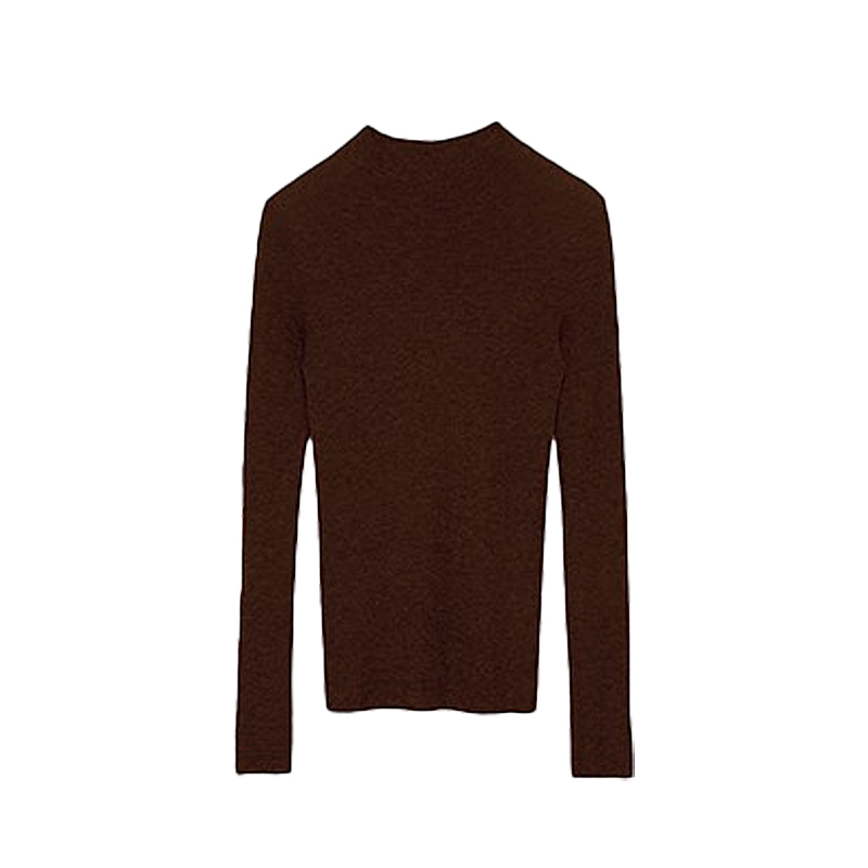 ESPRESSO无缝半高领抽条打底BJF103066