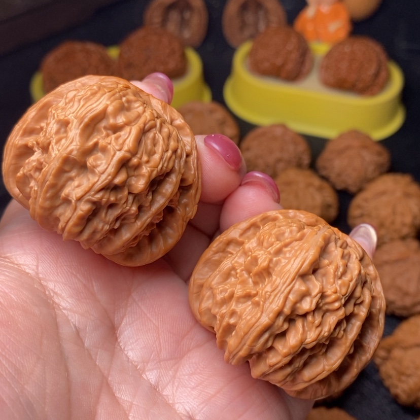 【闪购商品】把件文玩核桃897号白狮子43