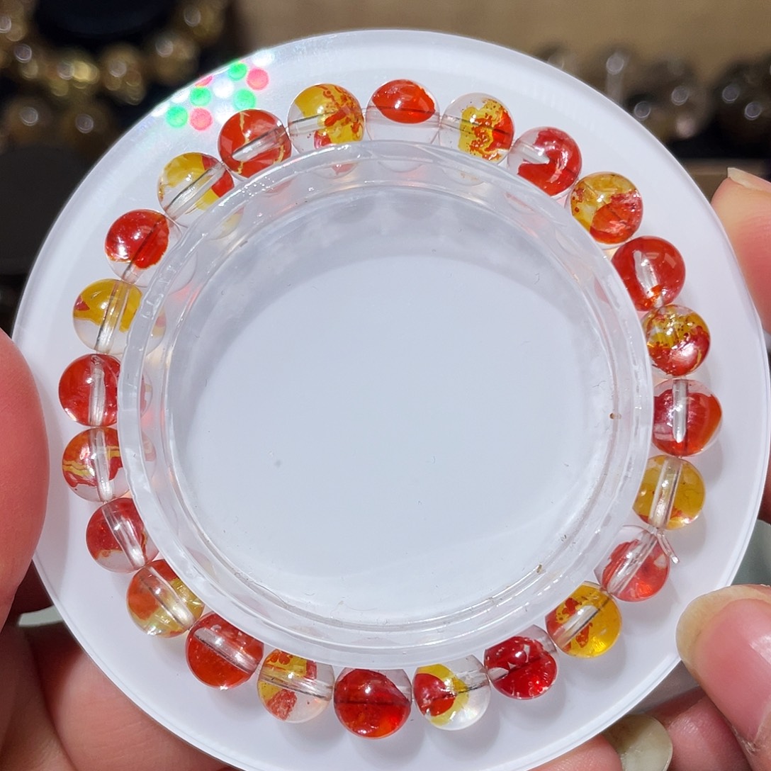 手链水晶未镶嵌锦鲤浇花8