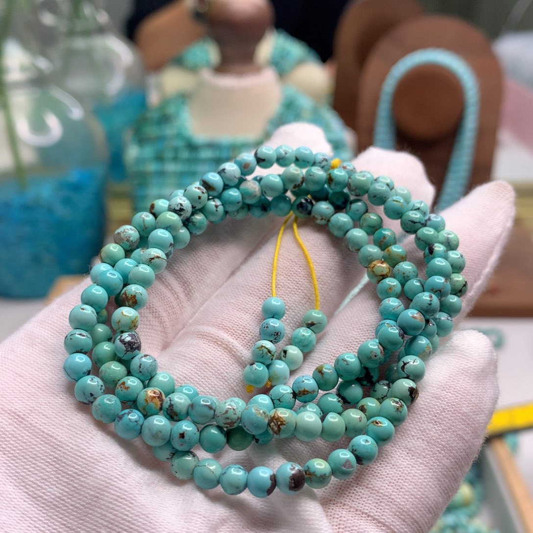 绿松石未镶嵌饰品