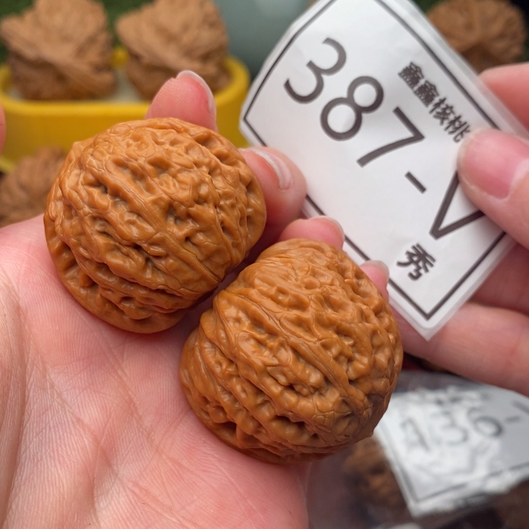 文玩核桃把件铁锤35