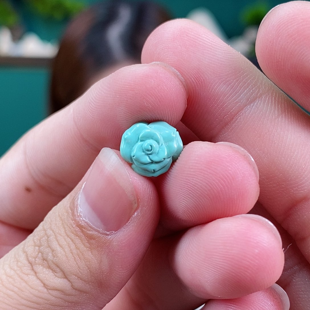 绿松石珠宝奇石未镶嵌