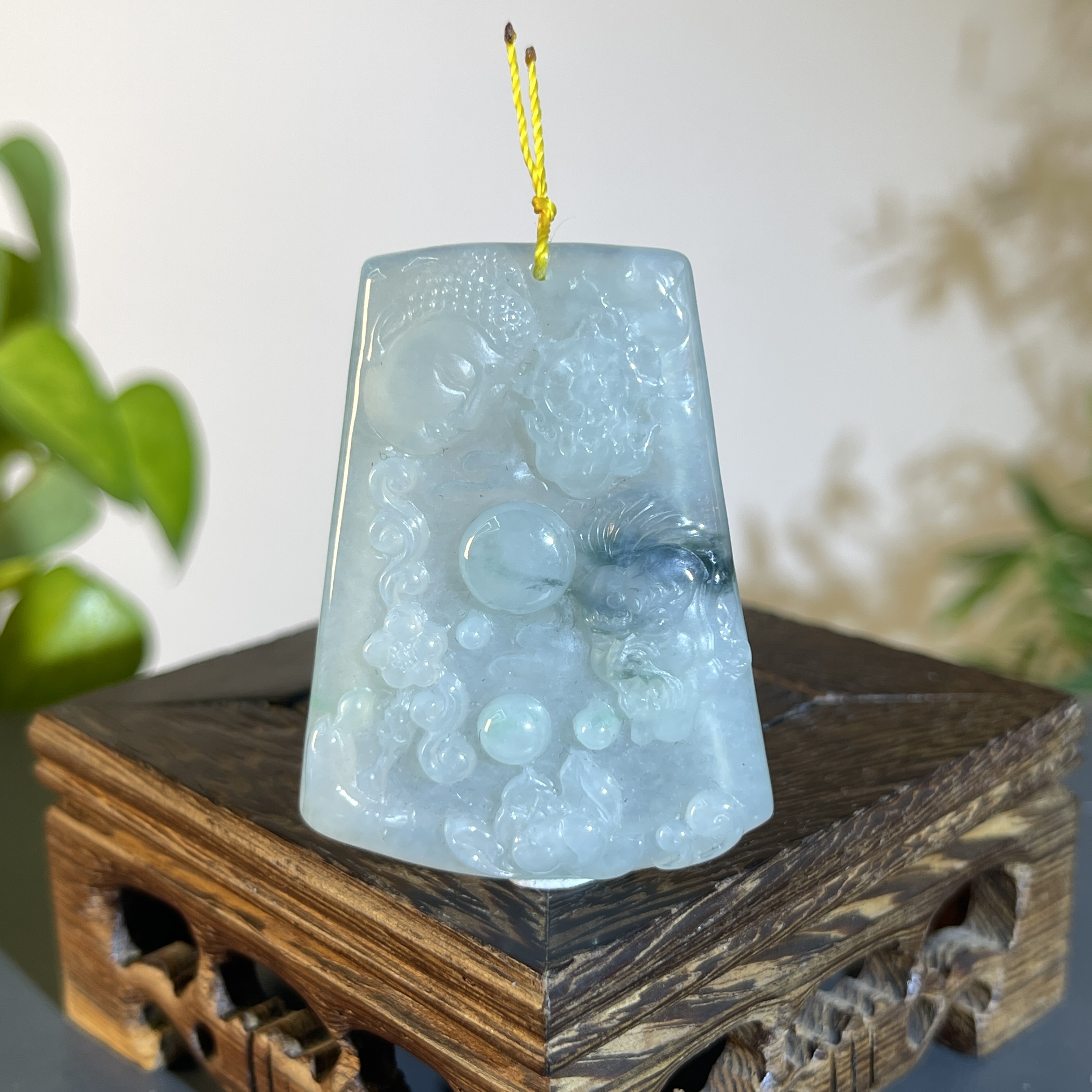 JTW17-105 天然缅甸A货翡翠  一念之间