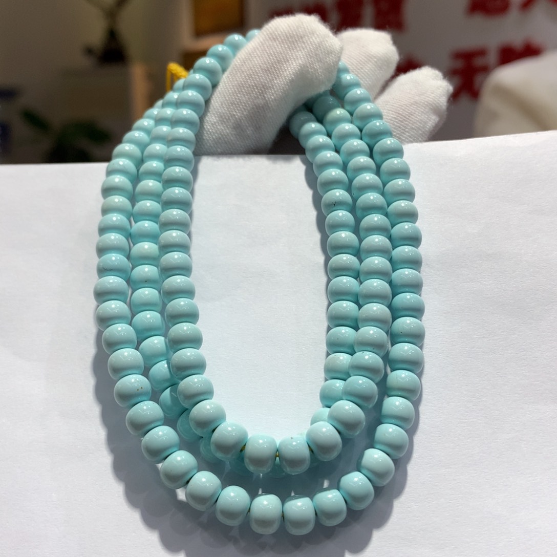 绿松石未镶嵌长链