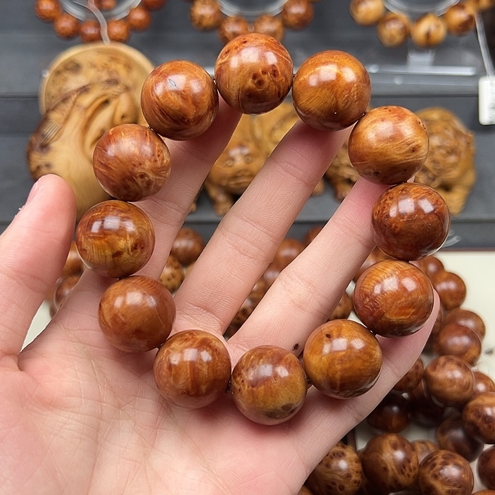 黄***锅手串/手链柏木（崖柏）